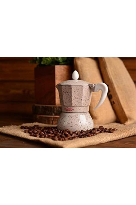 Bambum Taşev Brioni 3 Fincan Moka Pot