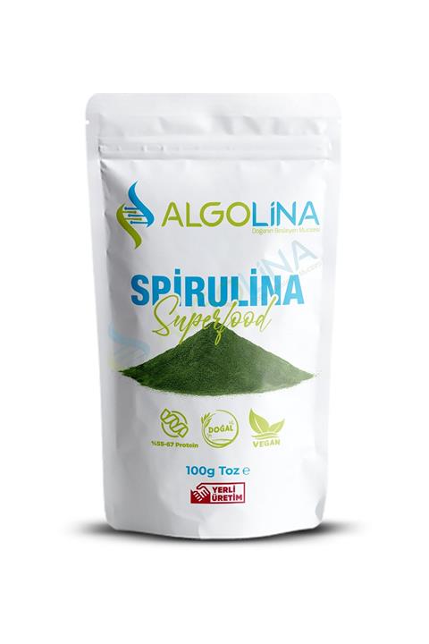 Algolina Saf Spirulina Tozu 100 gr