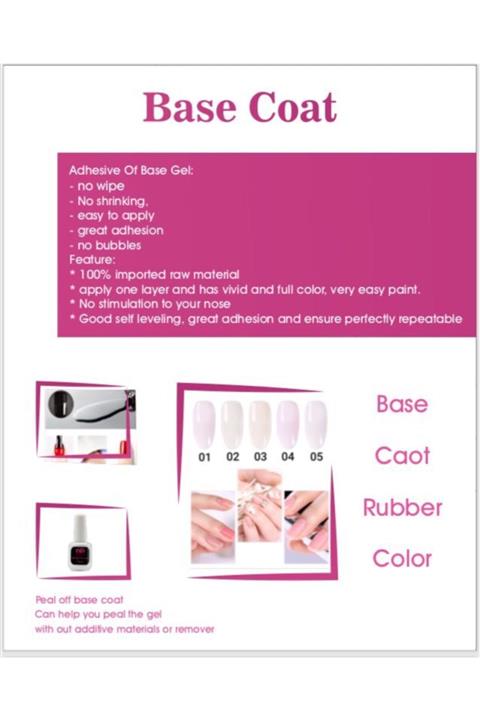 na artnailspa Base Coat 15m.l