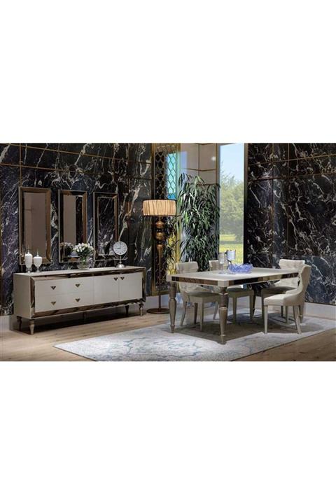 Engince Mobilya Avila Yemek Odası Takımı