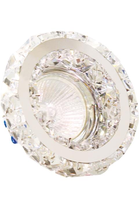 İZLİGHT Mkd-001 Dekoratif Sıva Altı Yuvarlak Taşlı Cam Spot Iç Mekan