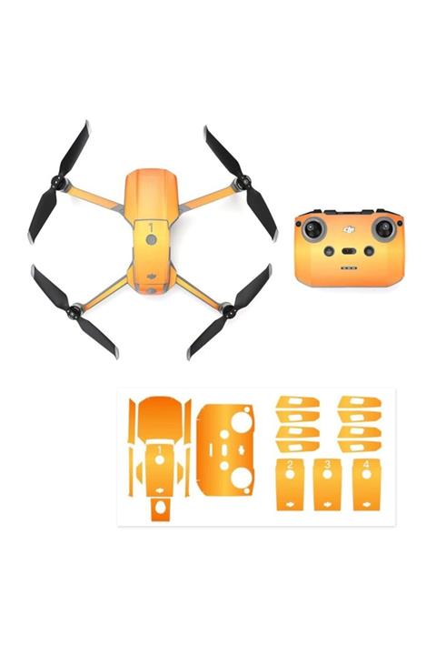 Profisher Djı Mavic Air 2 Gövde Kumanda Ve Pil Için 3m Film Çıkartma Seti