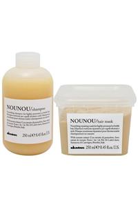 Davines Nounou Şampuan 250 Ml + Nounou Saç Maskesi 250 Ml Avantajlı Paket