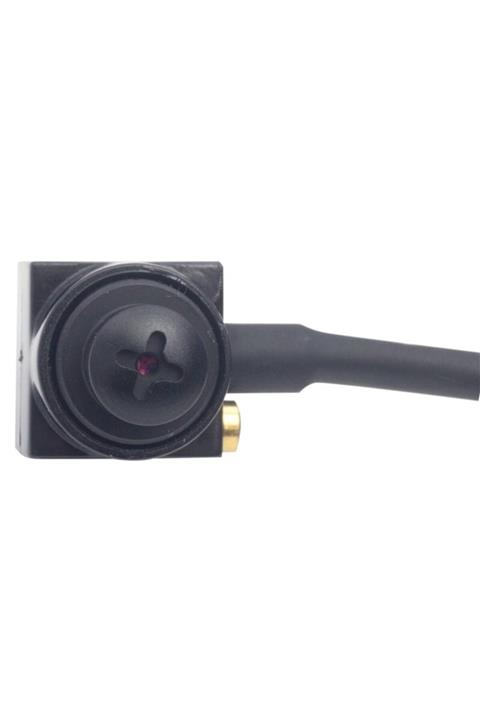 Powermaster Vida Tipi Mini Kamera Mikrofonlu 3.6mm 800 Tvl 1/4 Sensör Mini Kamera Pm-19311
