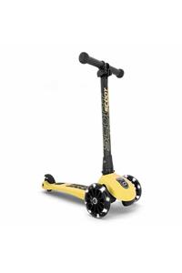 SCOOT AND RIDE Highwaykick 3 LED Tekerlekli Çocuk Scooter Sarı 170301-96358