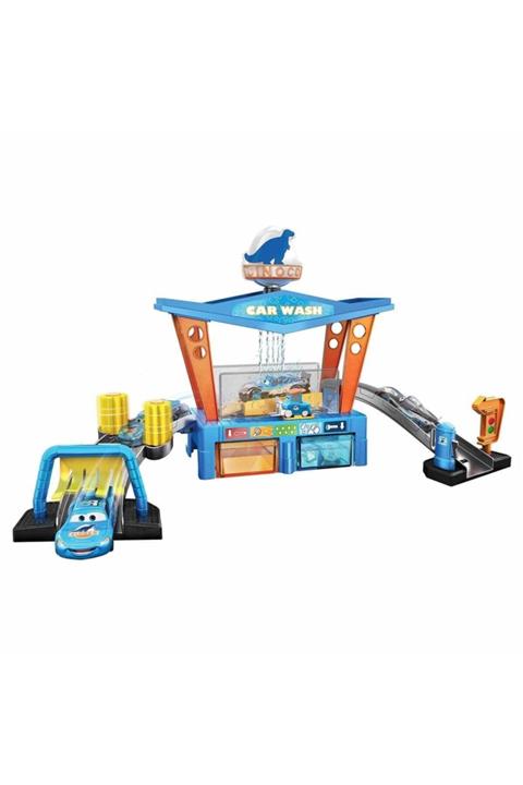 CARS Dinoco Araba Yıkama Oyun Seti Gtk91