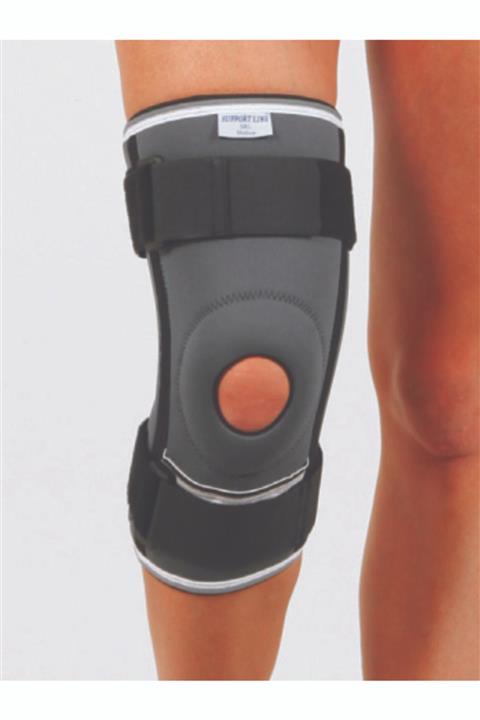 Supportline Lüx Patella Ve Ligament Destekli Fleksible Balenli Koruyucu Medikal Ortopedik Spor Dizlik-intermed