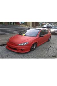 DadsGarage Peugeot 206 Ön Tampon (fiber-astarlı) Izgara Dahil