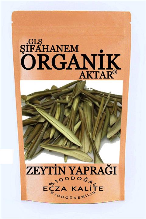 GLŞ ŞİFAHANEM ORGANİK AKTAR Zeytin Yaprağı Bitkisi Kurusu Çayı 300gr Ecza Kalite
