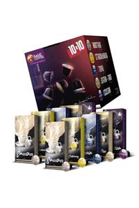 Kaldi Coffee Kapsül 10*10 Kutu Karma Kutu (NESPRESSO® UYUMLU)