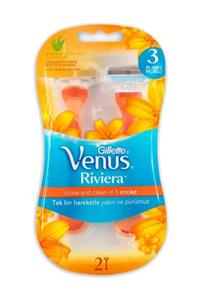 Gillette Venus Riviera Kadın Tıraş Bıçağı 2'li X 3 Adet