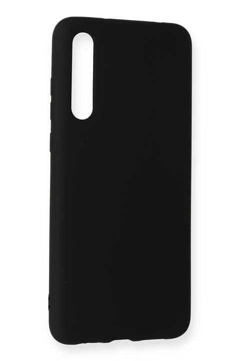 Huawei Asil P20 Pro Kılıf Renkli Soft Ve Pürüzsüz Premier Lüks Silikon Kapak - Siyah