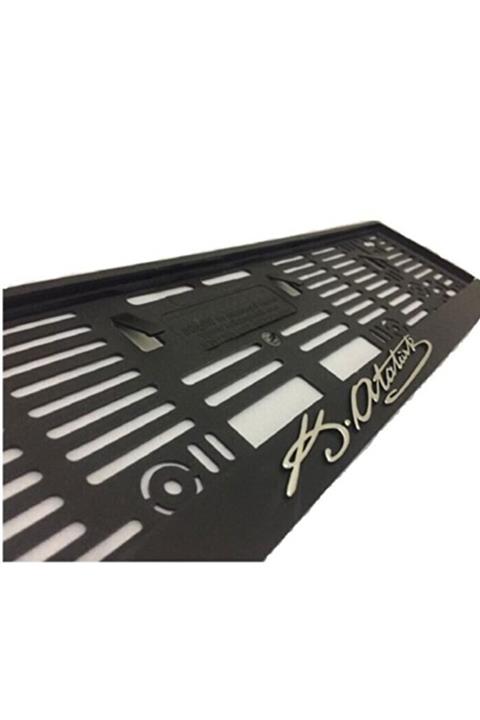 Ankaflex Kemal Atatürk Imzalı Plakalık Dikdörtgen Oto Plakalık 2 Adet