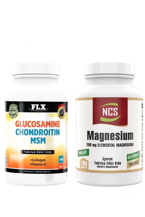 FLX Glucosamine Chondroitin Msm 180 Tablet Magnesium 180 Tablet