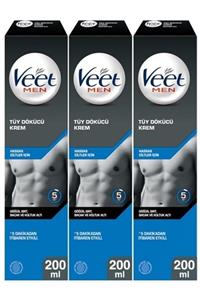 Veet Men Erkeklere Özel Tüy Dökücü Krem Hassas Ciltler 600ml