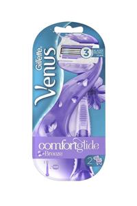 Gillette Venus Comfortglide Breeze Kadın Tıraş Makinesi 2 Yedekli X 2 Adet