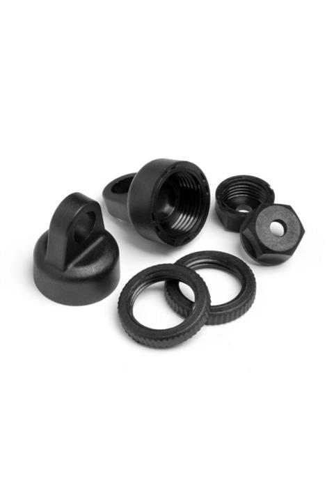 HPI 100317 Shock Cap And Preload Collar Set