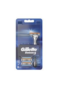 Gillette Sensor3 Makine 5'li Tıraş Bıçağı