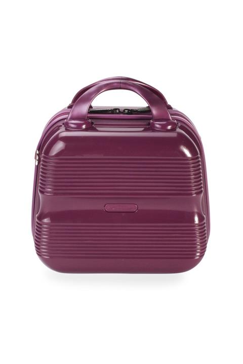 HEYBECİ ÇANTA Kadın Mor Makyaj Valizi & Çanta