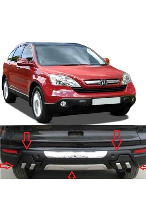 Drs Tuning Honda Crv 2007 2011 Arka Tampon Koruyucu Koruma Difüzör