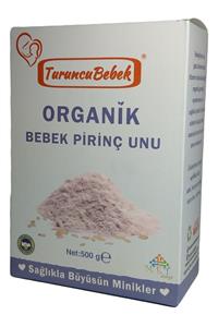 Turuncu Bebek Organik Bebek Pirinç Unu (500gr) Vakumlu Paket