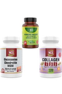 NCS Collagen Tip-1-2-3-180 Tab Glucosamine 180 Tab Berberis 120 Tab