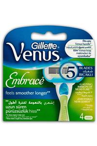 Gillette Venus Embrace Yedek Kadın Tıraş Bıçağı 4'Lü