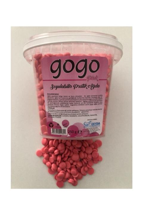 Gogo Pembe Pudralı Boncuk Ağda 250 gr