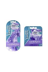 Gillette Venus Gillette Venüs Comfortglide Breeze Kadın Tıraş Makinesi + 6 Yedekli Fırsat Paketi 7702018334919c