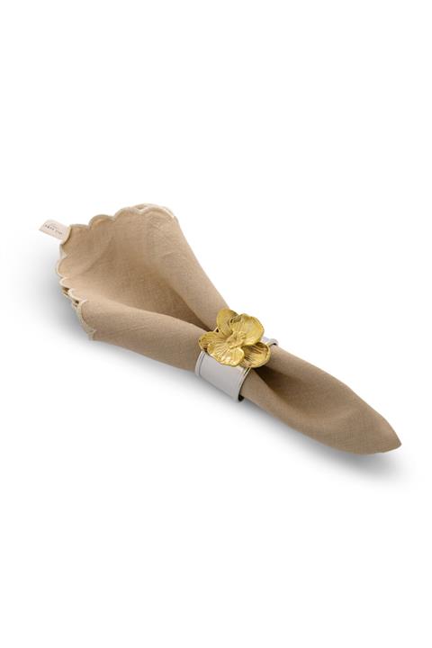 Lale Devri Orkide Peçete Halkası 2'li Set