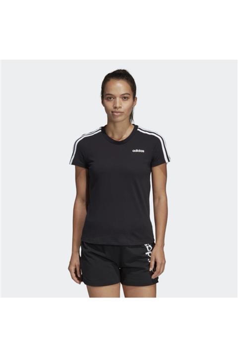adidas W E 3S SLIM TEE Siyah Kadın T-Shirt 100411848