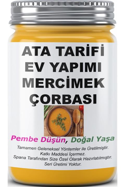 SPANA Mercimek Çorbası Ev Yapımı Katkısız 330gr