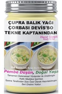 SPANA Çupra Balık Yağı Çorbası Devis'so Tekne Kaptanından Ev Yapımı Katkısız 330gr