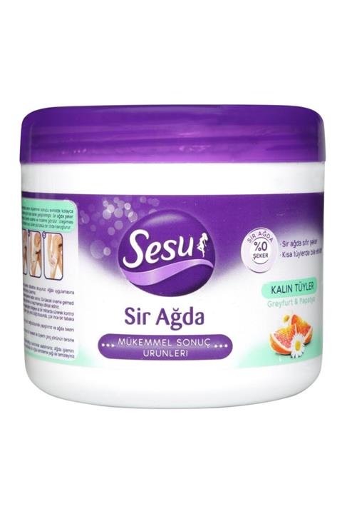 Sesu Sir Ağda Kalın Tüyler Kavanoz 200 Ml