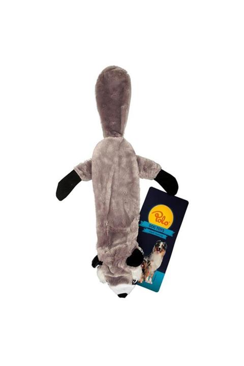 Polo Peluş Düz Uzun Köpek Oyuncağı 65 cm