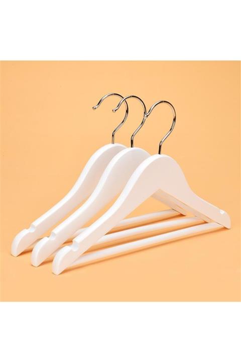 Hepsi 1 Group Ahşap Çocuk Elbise Askısı 12 Adet