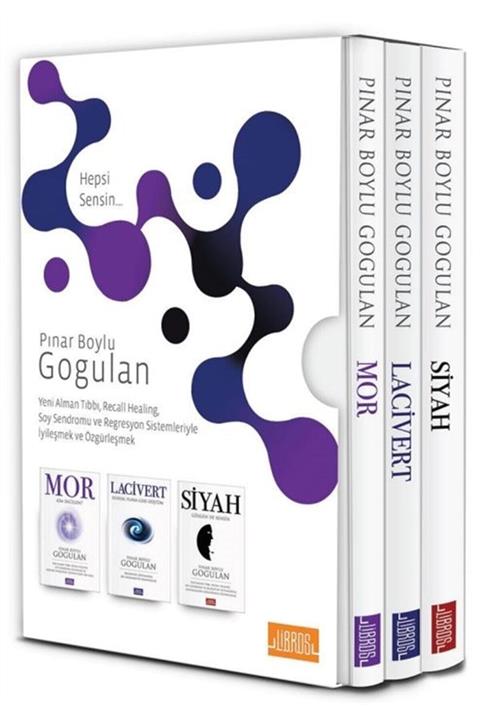 Libros Yayınları Mor - Siyah - Lacivert 3'lü Set Takım - Pınar Boylu Gogulan 9786059151450