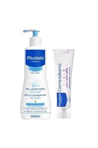 Mustela Pişik Kremi 50ml Yenidoğan Şampuan 500ml  Bakım Seti