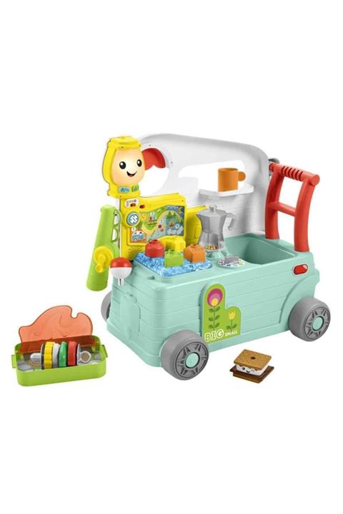 FISHER PRICE Eğlen Ve Öğren 3'ü 1 Arada Karavan Hck81