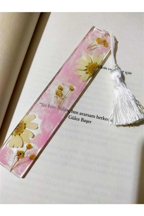 DODİBO Epoksi Kitap Ayracı Papatyalı