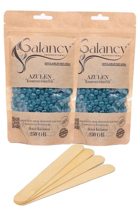 Galancy Soyulabilir Azülen Boncuk Inci El Ağdası 2x250gr + Spatula