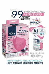 Musk Ffp2 Maske Pembe 20 Adet