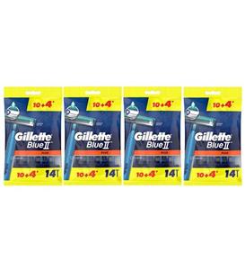 Gillette Blue2 Plus Kullan At Tıraş Bıçağı 14'lü X 3 Paket