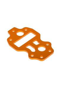 HPI 101217 Center Dıff Plate (ORANGE) Wr8, Bullet Nıtro Serıes