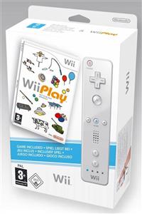 Nintendo Wii Play Remote + Oyun Beyaz