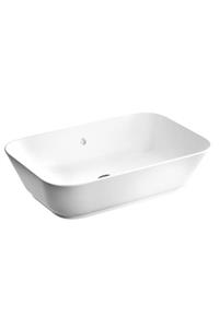 VitrA Geo 7425b403-0016 Dikdörtgen Çanak Lavabo, Clean, 60 Cm, Beyaz