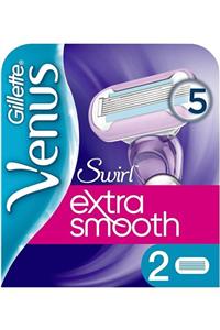 Gillette Venüs Venus Swirl Yedek Kadın Tıraş Bıçağı - 2'li