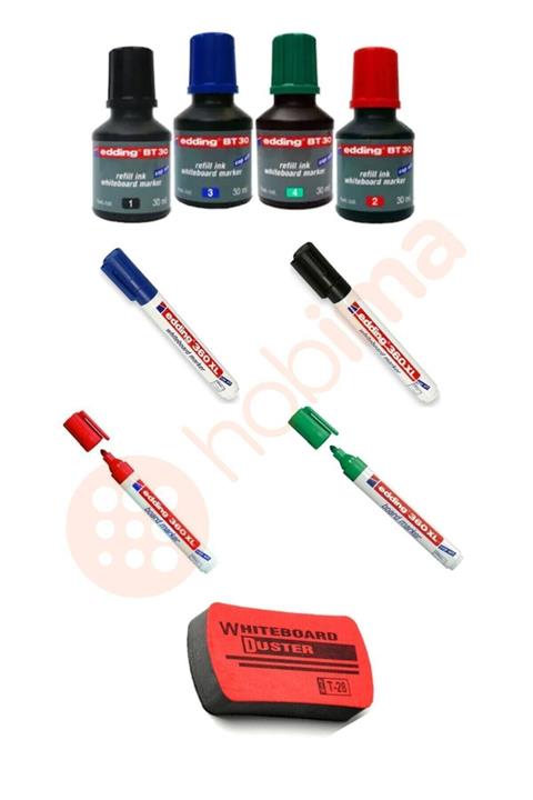 Edding Glance 360 Xl Tahta Kalemi Ve Mürekkep Seti