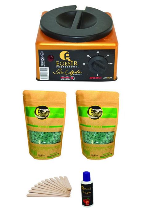 Ege Sir Isıtıcı Makina Sir Granül Soyulabilen Boncuk Ağda Yağ Spatula Eko5