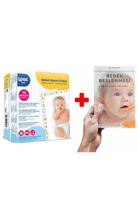 Wee Baby Bebek Bakım Örtüsü + 0-2 Yaş Bebek Beslenmesi Ve Ek Gıdaya Başlama E-kitabı